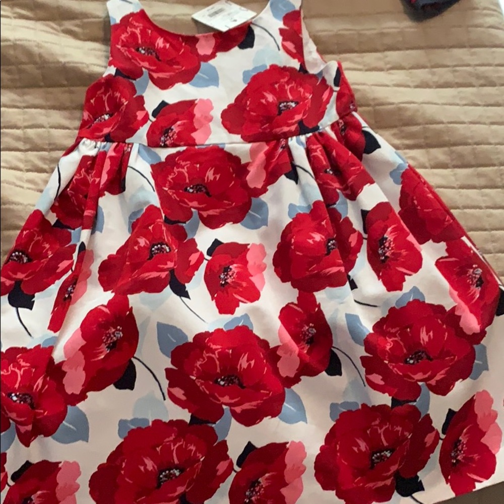 Janie & Jack red holiday dress 2T